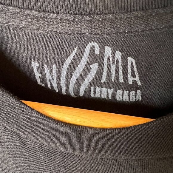 Lady Gaga Band Tee Womens SZ Small Enigma Las Vegas Residency 100% Cotton Music - Picture 7 of 11